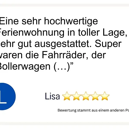 Lejlighed Strandnahe Familien-oase Mit Hund