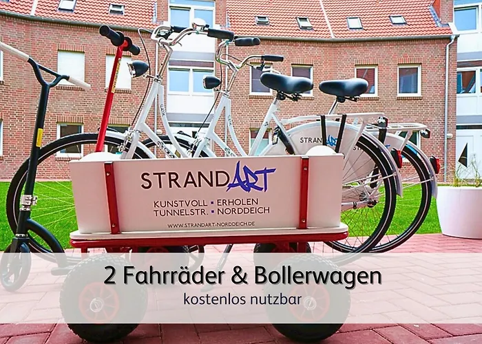 Ideal Fuer Familien & Fellnasen, Strandnah Appartement Norden