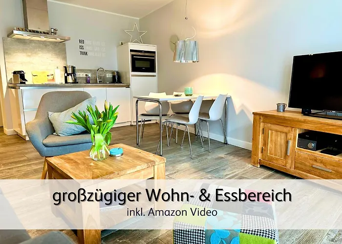 Апартаменты Ideal Fuer Familien & Fellnasen, Strandnah