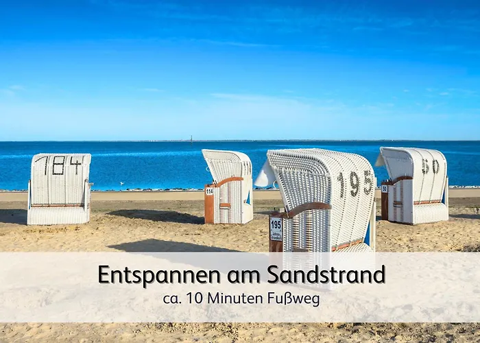 Appartement Ideal Fuer Familien & Fellnasen, Strandnah
