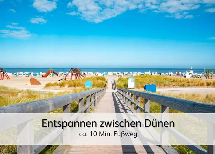 Appartement Ideal Fuer Familien & Fellnasen, Strandnah