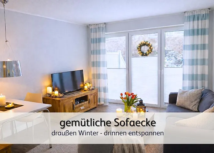 Appartement Ideal Fuer Familien & Fellnasen, Strandnah *
