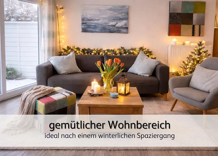 Appartement Ideal Fuer Familien & Fellnasen, Strandnah *
