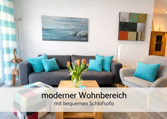 Ideal Fuer Familien & Fellnasen, Strandnah Апартаменты Норден
